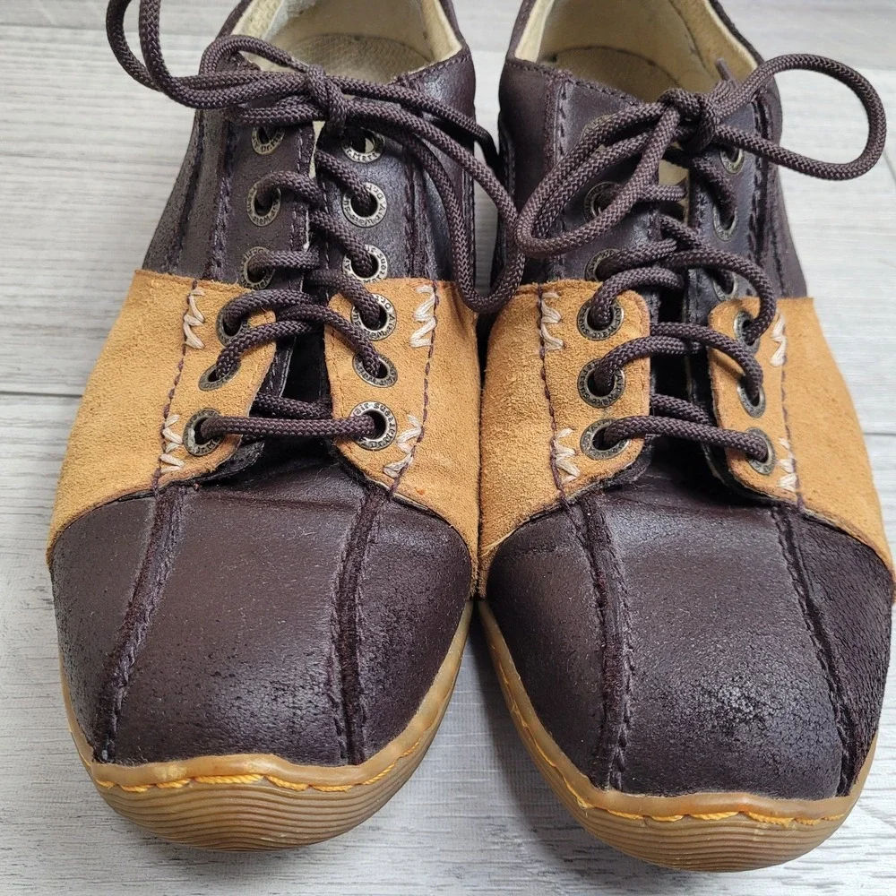 Dr.‎ Martens Shoes Mens US 11 Two-Tone Leather & Suede Oxfords 8C30 Preppy